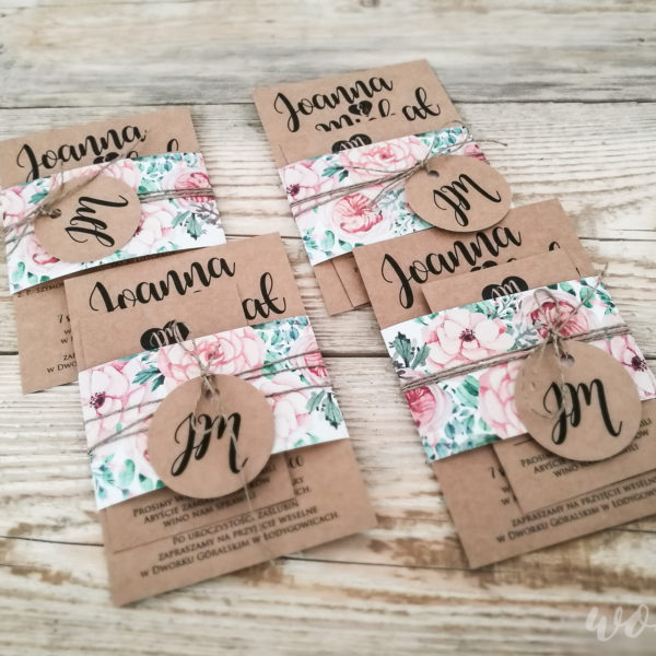 Pomysły na zaproszenia ślubne