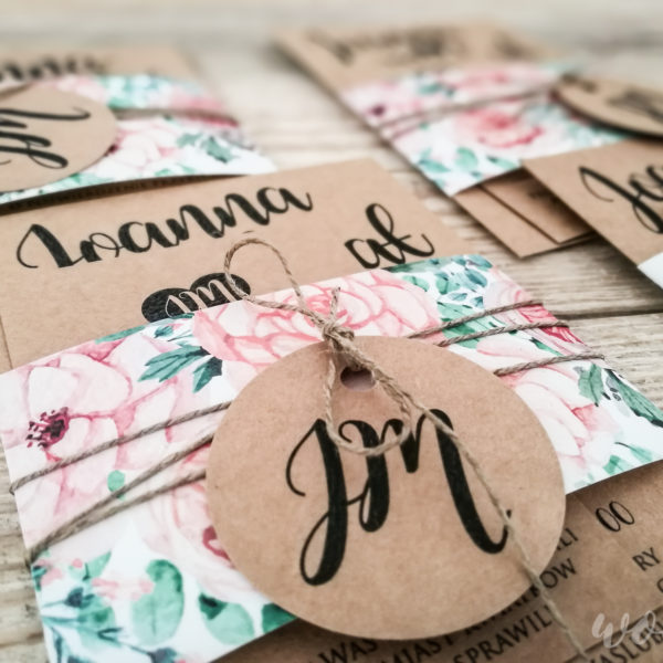 Pomysł na zaproszenia ślubne