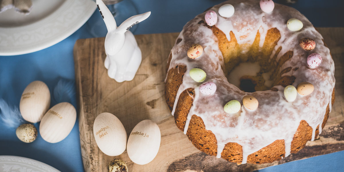 Dekoracja stołu wielkanocnego