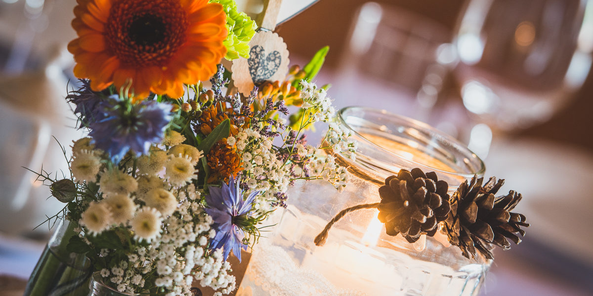 Rustykalna dekoracja ślubna, Dworek Góralski - Łodygowice