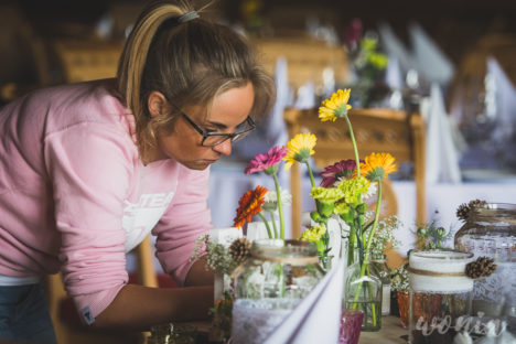 Rustykalna dekoracja ślubna, Dworek Góralski - Łodygowice