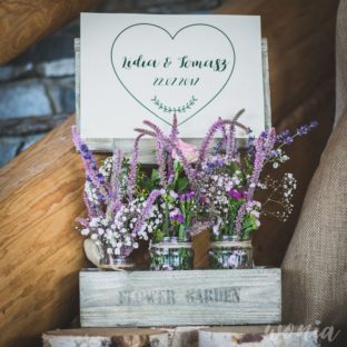 Rustykalna dekoracja ślubna, "RusińSKI" - Bukowina Tatrzańska