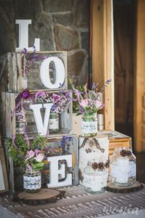 Rustykalna dekoracja ślubna, "RusińSKI" - Bukowina Tatrzańska