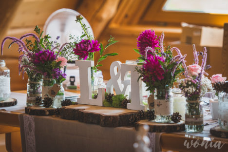 Rustykalna dekoracja ślubna, "RusińSKI" - Bukowina Tatrzańska