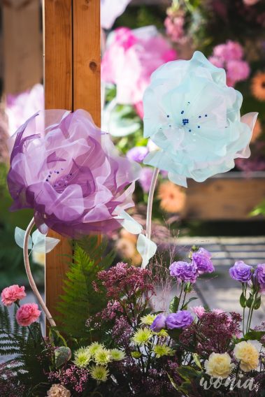 Kwiaty GIGANTY na ślub plenerowy!