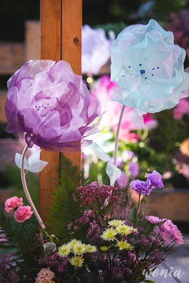 Kwiaty GIGANTY na ślub plenerowy!