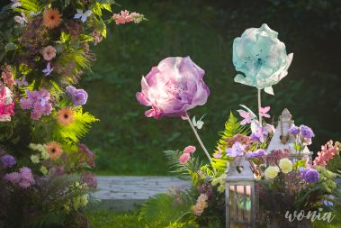 Kwiaty GIGANTY na ślub plenerowy!