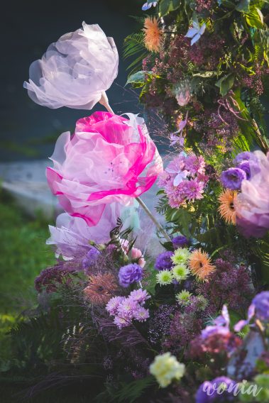 Kwiaty GIGANTY na ślub plenerowy!