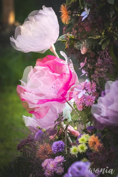 Kwiaty GIGANTY na ślub plenerowy!