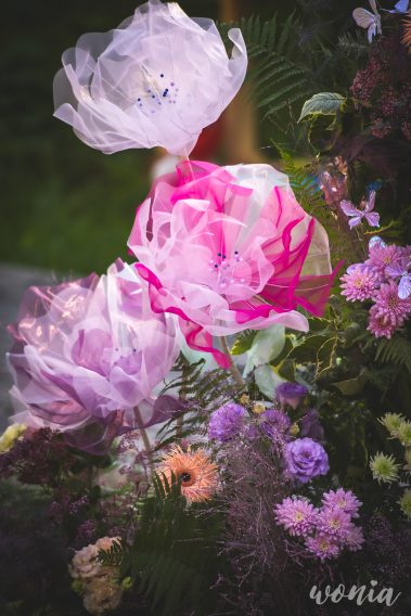 Kwiaty GIGANTY na ślub plenerowy!